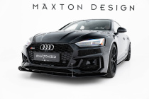 Audi RS5 F5 2017+ Racing Front Splitter V.1 Coupe / Sportback Maxton Design